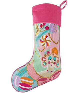 Peking Handicraft Glitterville Characters Marie Sweet Embroidered Needlepoint Holiday Stocking | ... | Dillard's