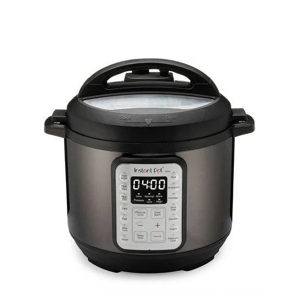 Instant Pot Viva Black Multi-Use 9-in-1 6 Quart Pressure Cooker - Walmart.com | Walmart (US)