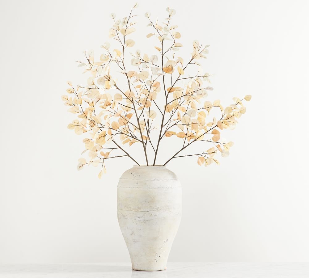 Faux 60&quot; Fading Eucalyptus Branch | Pottery Barn (US)