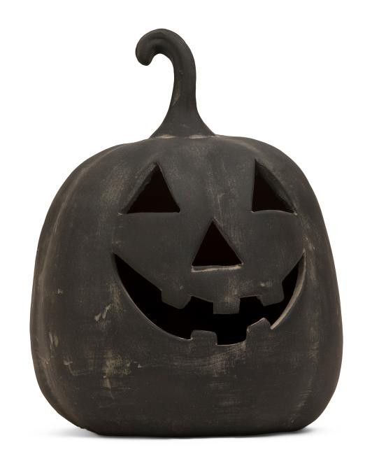 Terracotta Jack O'lantern | TJ Maxx