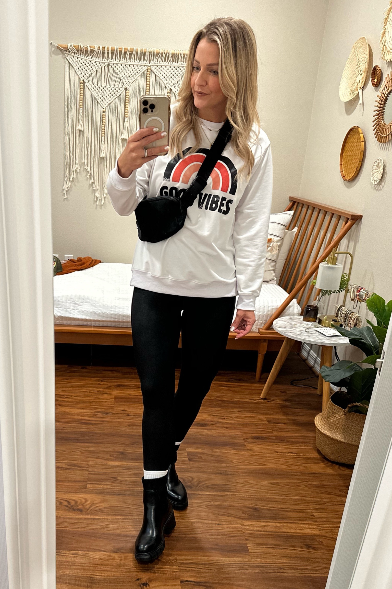 Sweatshirt large
Leggings small

#LTKfindsunder100 #LTKover40 #LTKfindsunder50