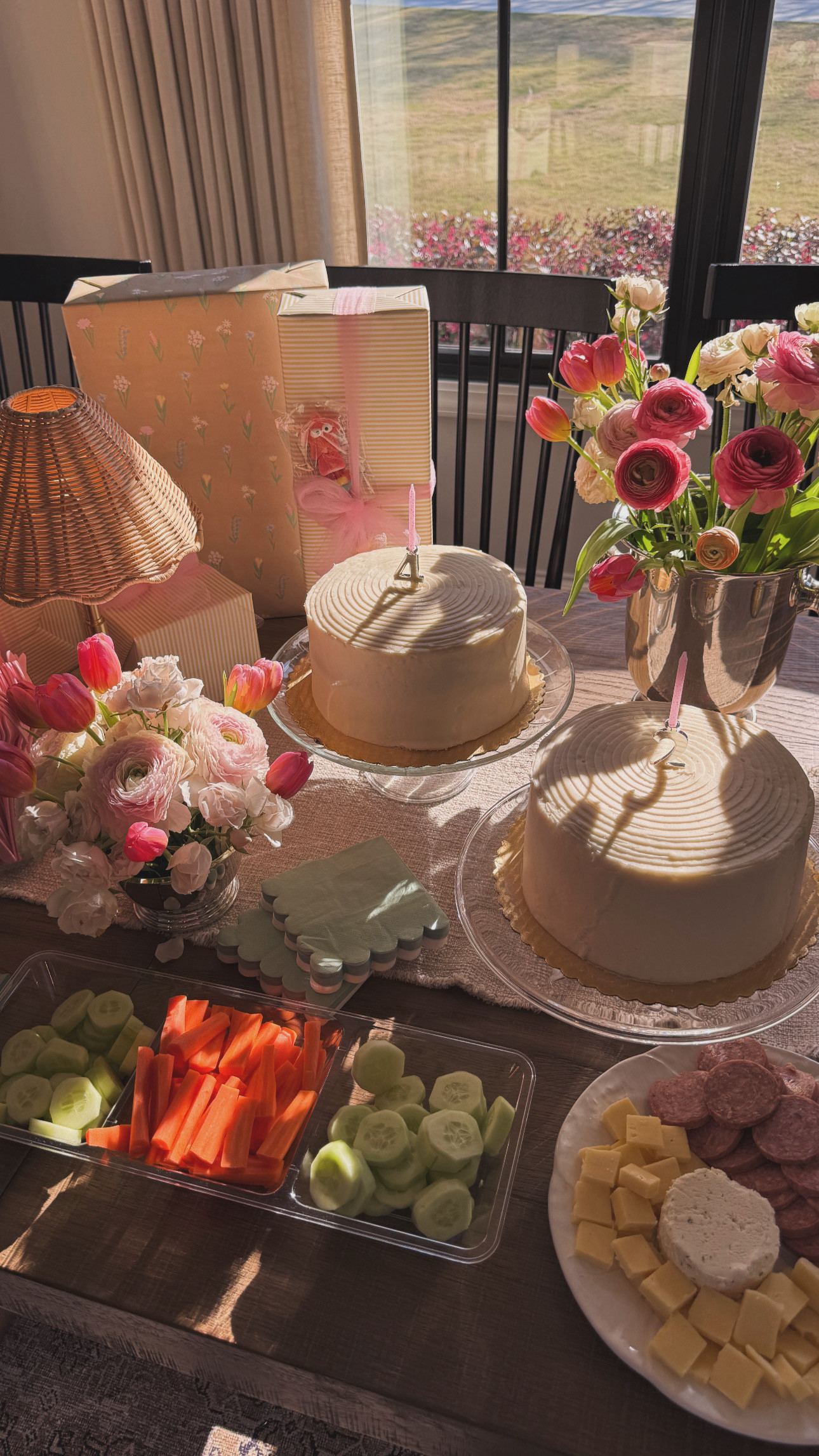 Spring time Girls Birthday Party supplies - would be a beautiful mothers day table too! 

 #LTKMothersDay #LTKSeasonal #LTKKids