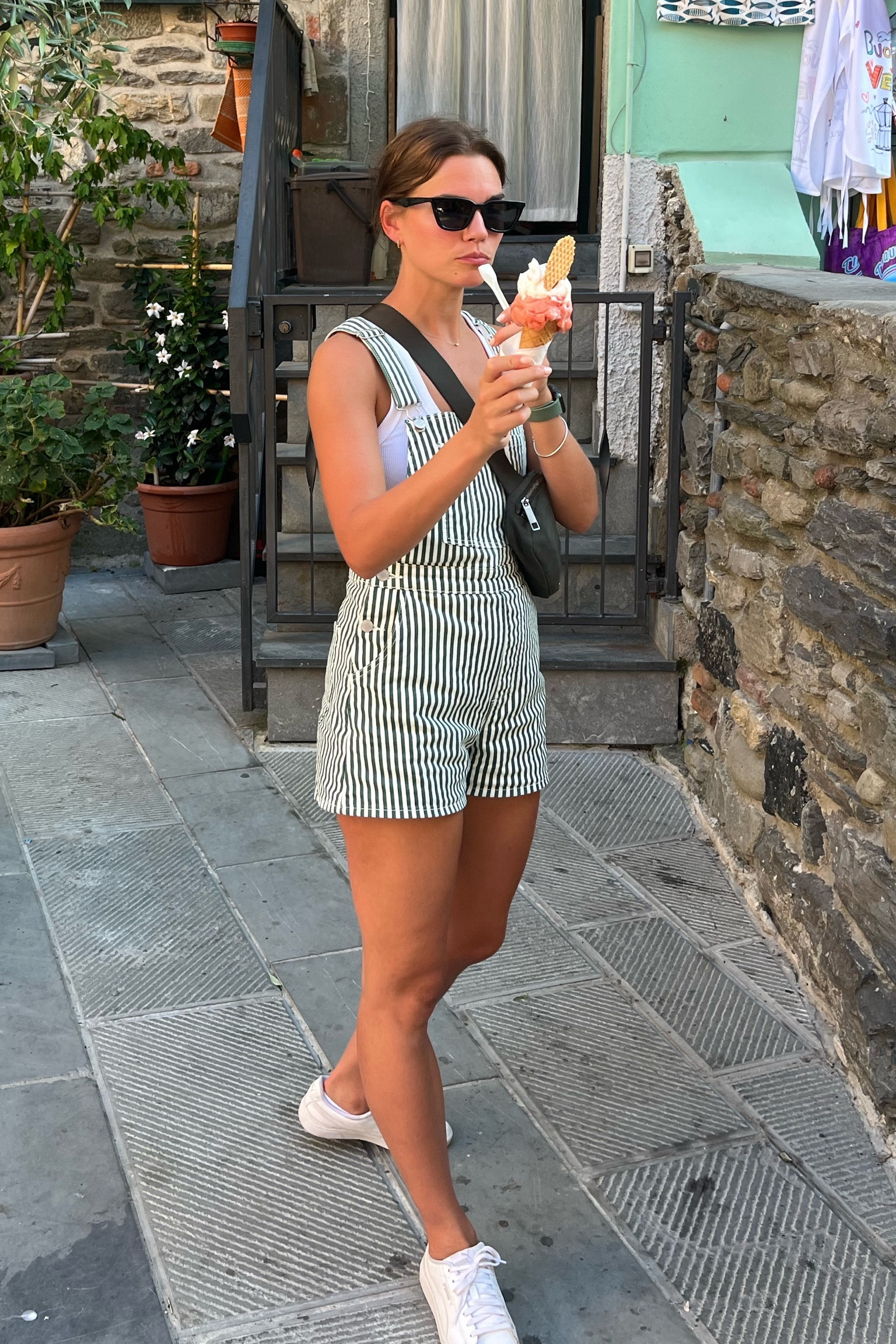 these “shortalls” are Rolla’s that I rented from Nuuly for our honeymoon in Italy & I was OBSESSED. I can’t find online but linked similar ones  

#LTKtravel