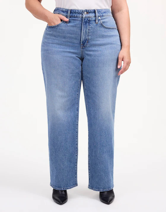 The Plus Perfect Vintage Wide-Leg Jean | Madewell | Madewell