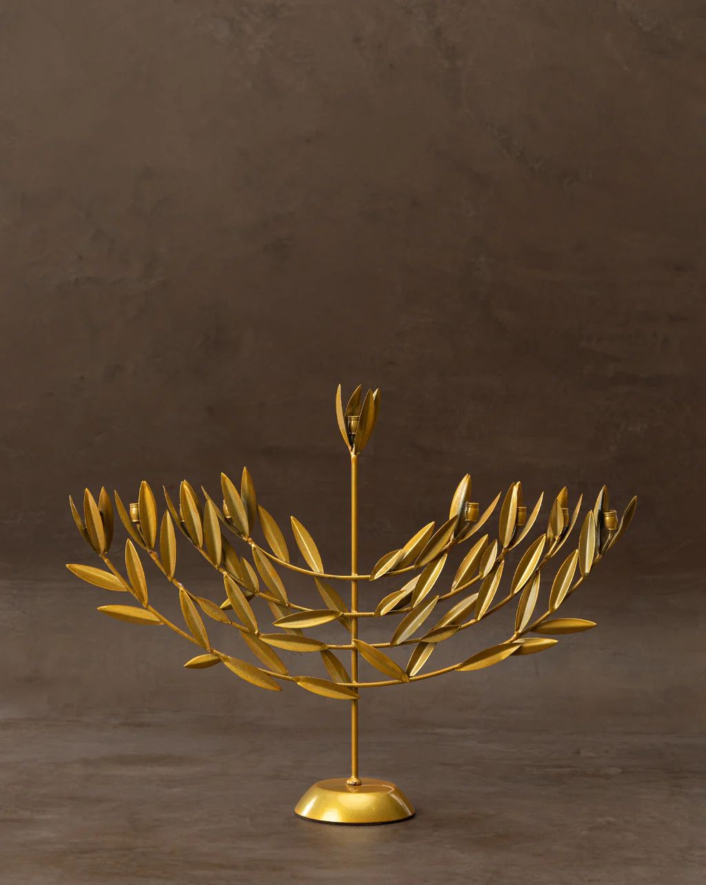 Gold Leaf Menorah | McGee & Co.