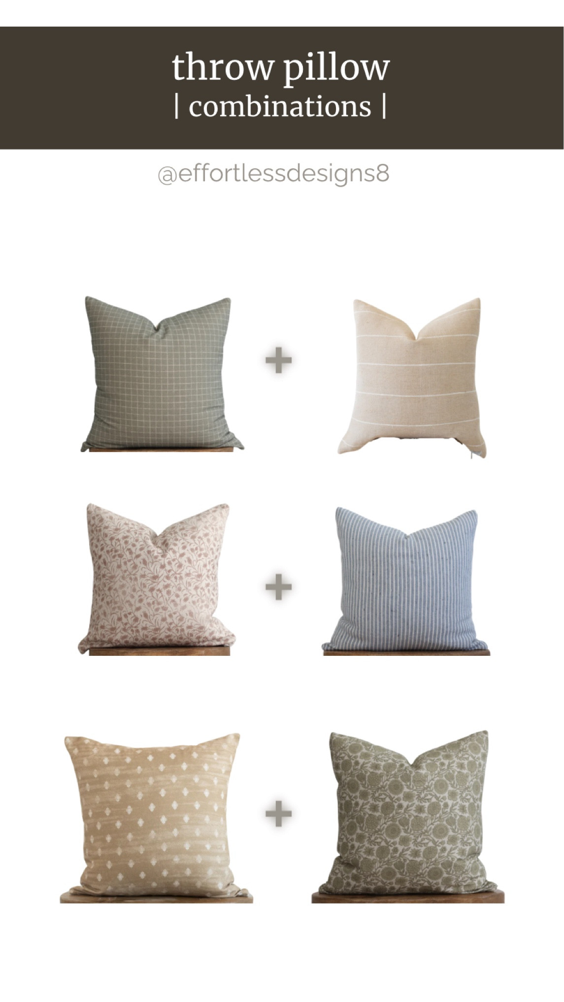 Throw pillow combination from the Woven Nook! Some best seller favorites to beautiful new arrivals.

#throwpillows #pillowcovers #home #pillows

#LTKHome