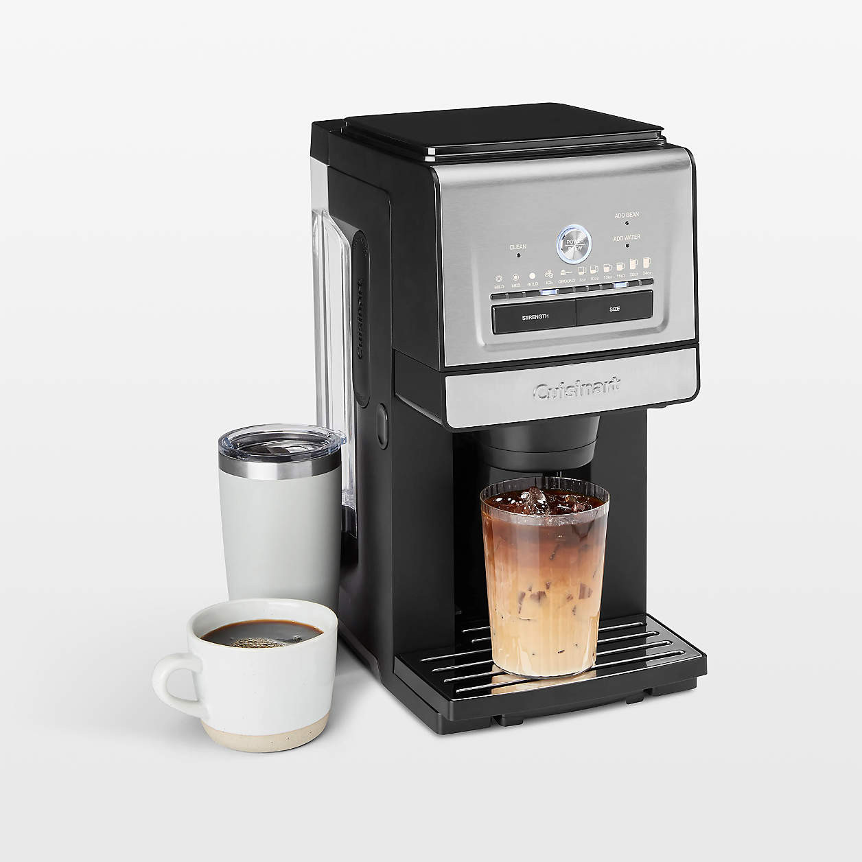 Cuisinart Custom Grind & Brew Single-Cup Coffee Maker + Reviews | Crate & Barrel | Crate & Barrel