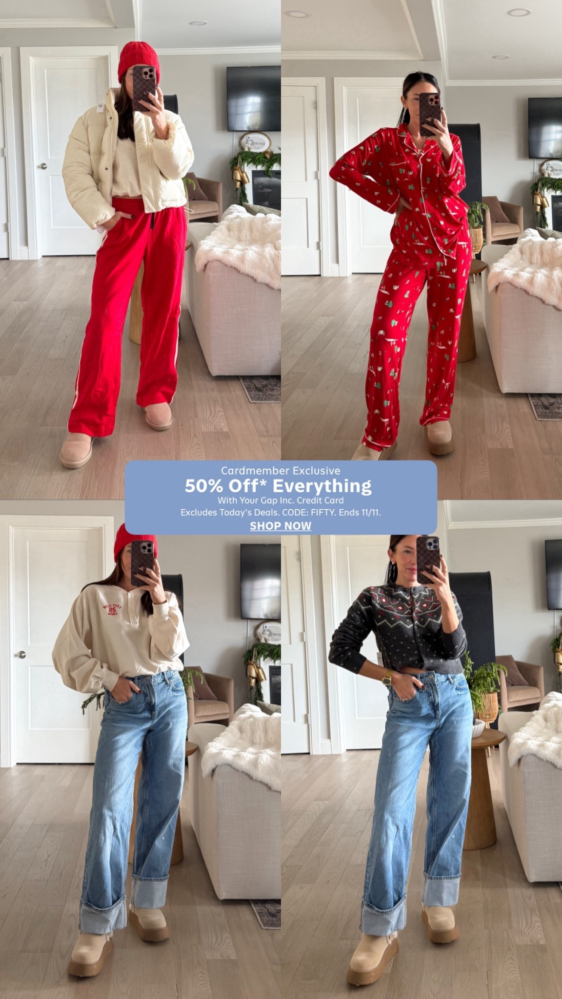 50% off at Old Navy! So many cute pieces 
Old Navy style


#LTKHoliday #LTKSaleAlert #LTKSeasonal
