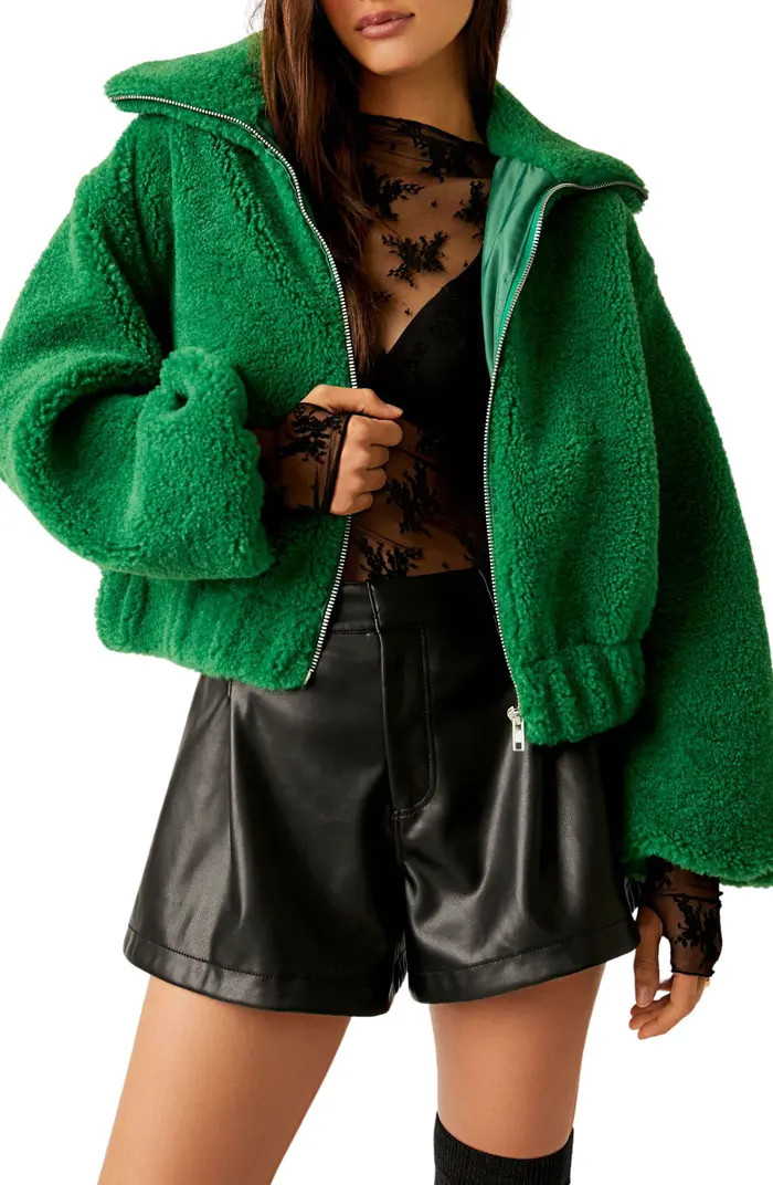 Get Cozy Faux Shearling Jacket | Nordstrom