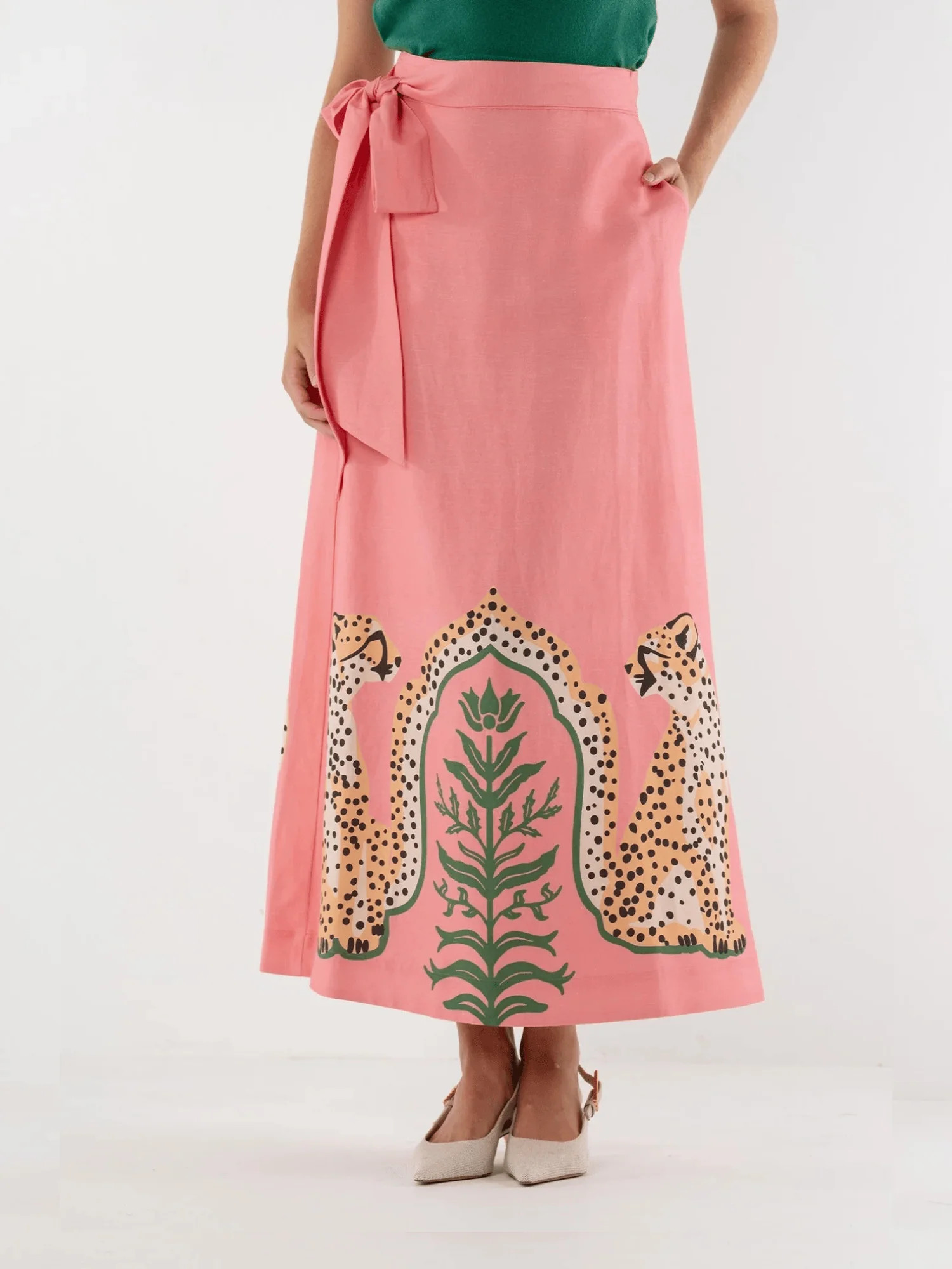 Audrey Skirt in Cabana Cat | Beau & Ro