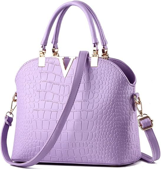 JHVYF Women Claissic Top Handle Handbag Crossbody Casual Purse Satchel Tote | Amazon (US)