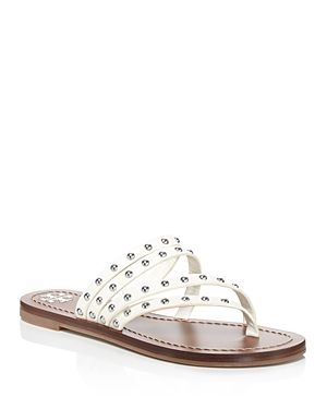 Tory Burch Women's Patos Studded Leather Thong Sandals | Bloomingdale's (US)