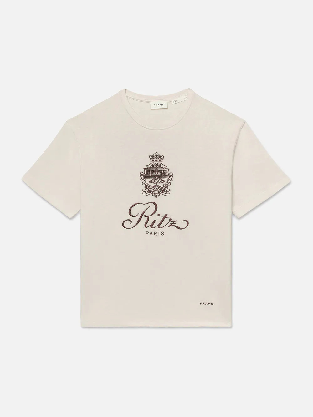 Ritz Men's Tee  in  Cream | Frame Denim