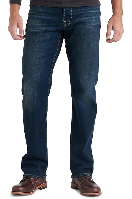 Lucky Brand Men's 181 Relaxed Straight Jeans | Amazon (US)