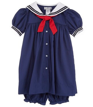 Baby Girls 3-24 Months Nautical Sailor Dress | Dillards