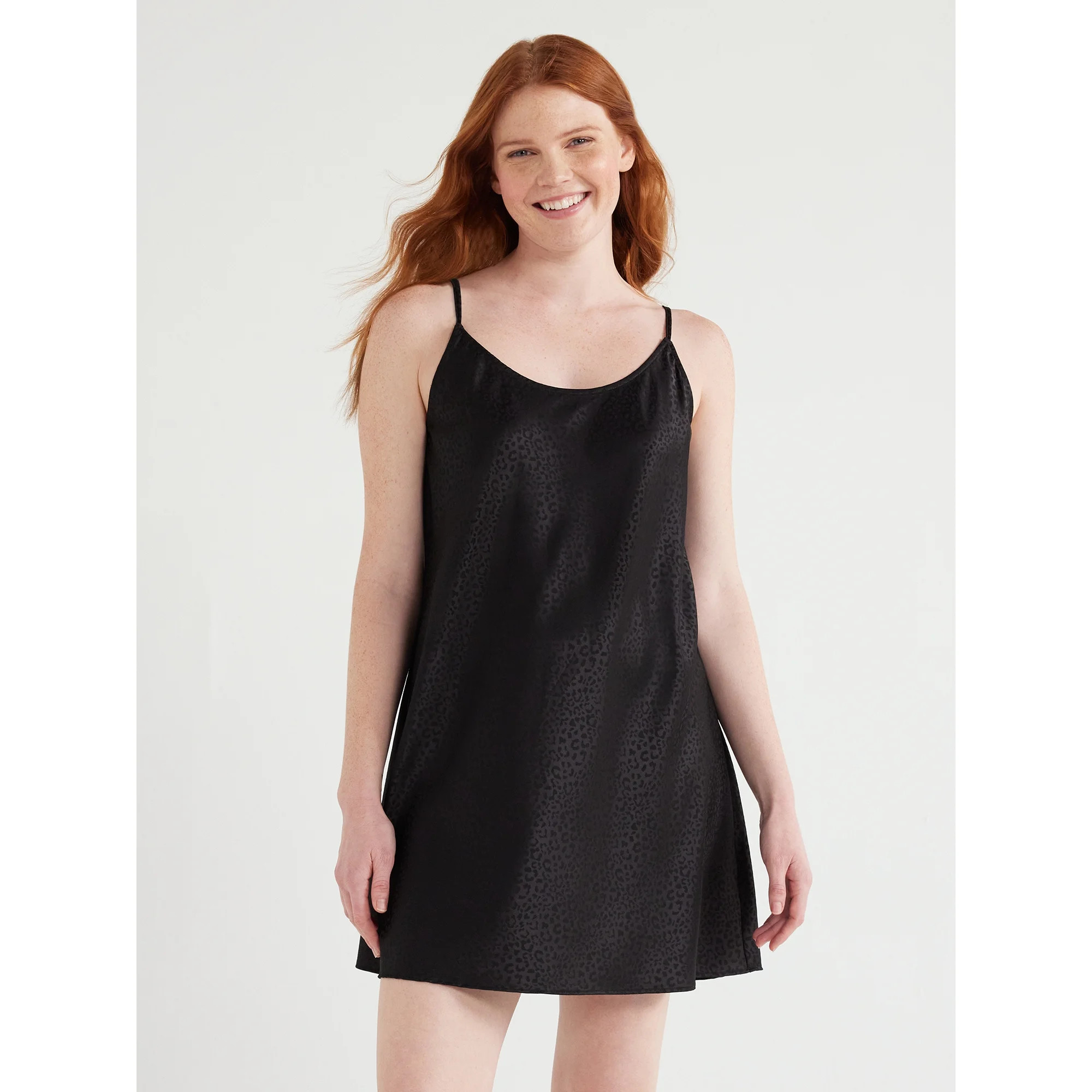 Joyspun Women's Satin Chemise, Sizes S to 3X | Walmart (US)