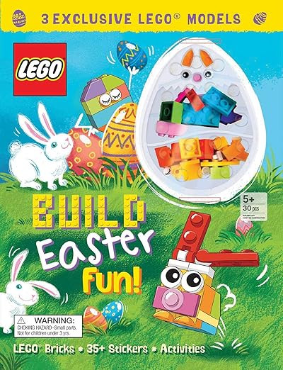 LEGO Books: Build Easter Fun (Activity Book with Minifigure) | Amazon (US)