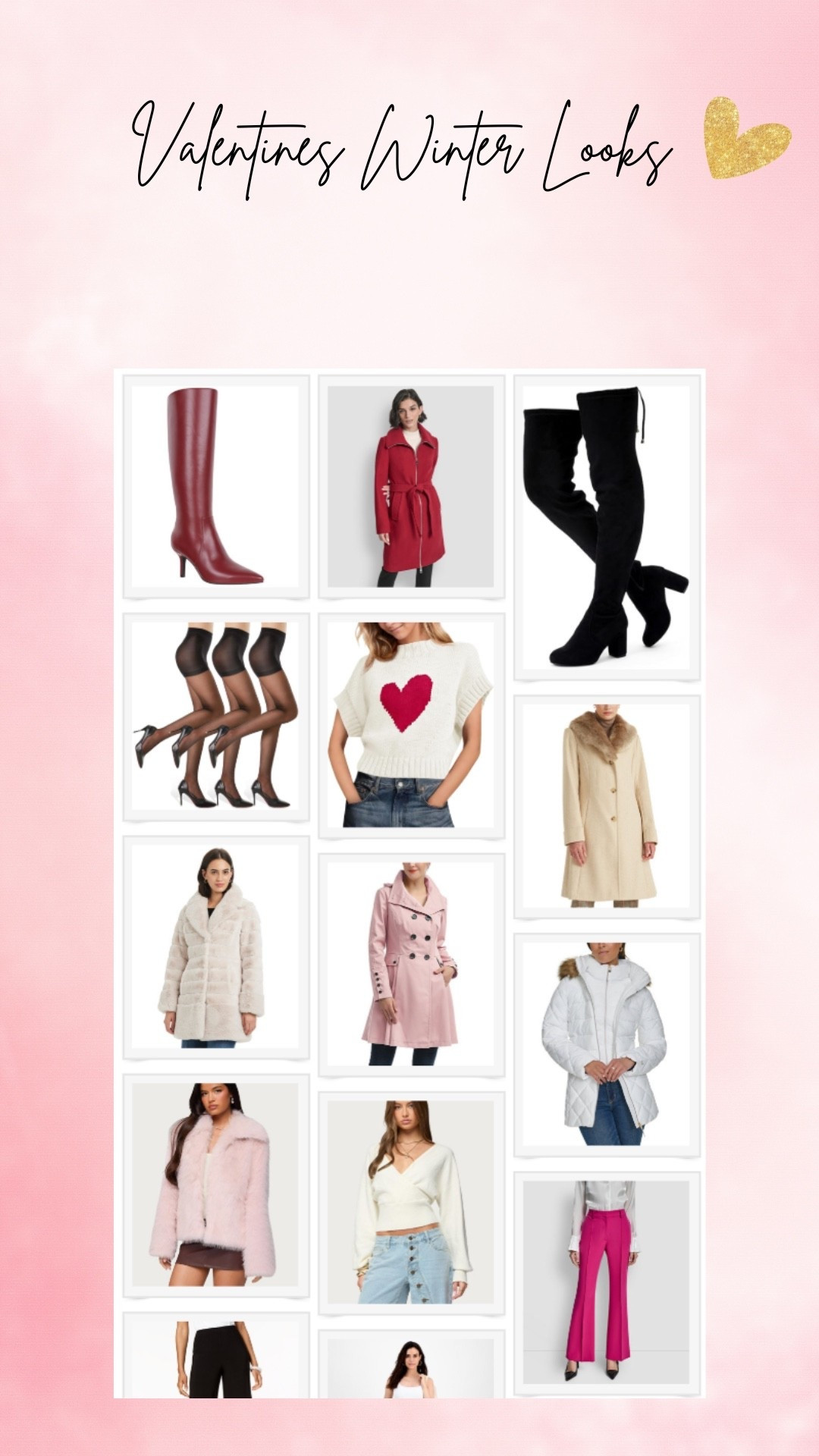 Valentines Winter looks 

#LTKValentine