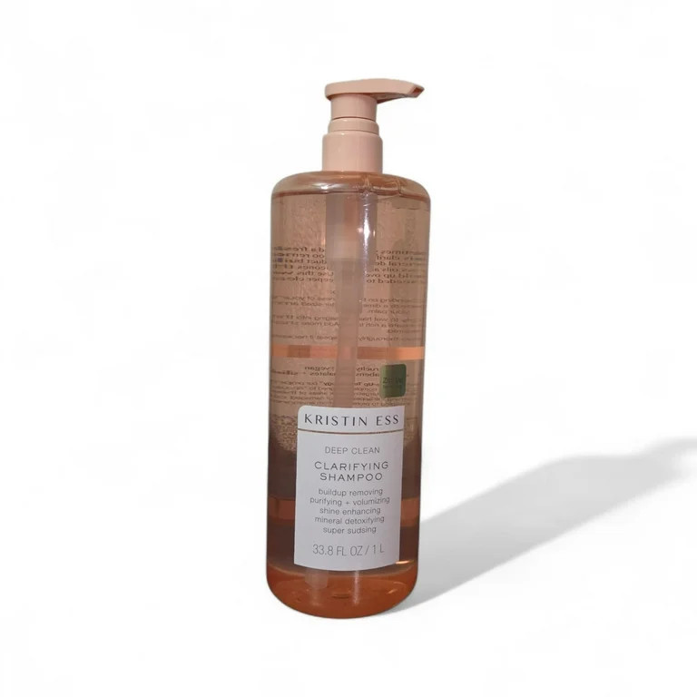 Kristin Ess Deep Clean Clarifying Shampoo, Buildup Removing, Shine Enhancing, 33.8 fl oz | Walmart (US)