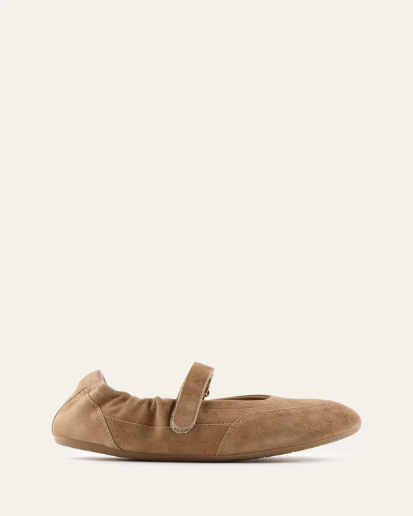 CHEVY CASUAL FLATS LATTE SUEDE | Jo Mercer (AU)