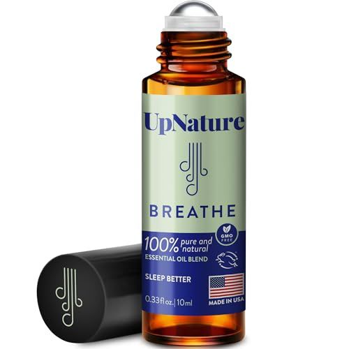 UpNature Breathe Essential Oil Roll On Blend- Allergy/Sinus Relief - Breathe Easy Essential Oil w... | Amazon (US)