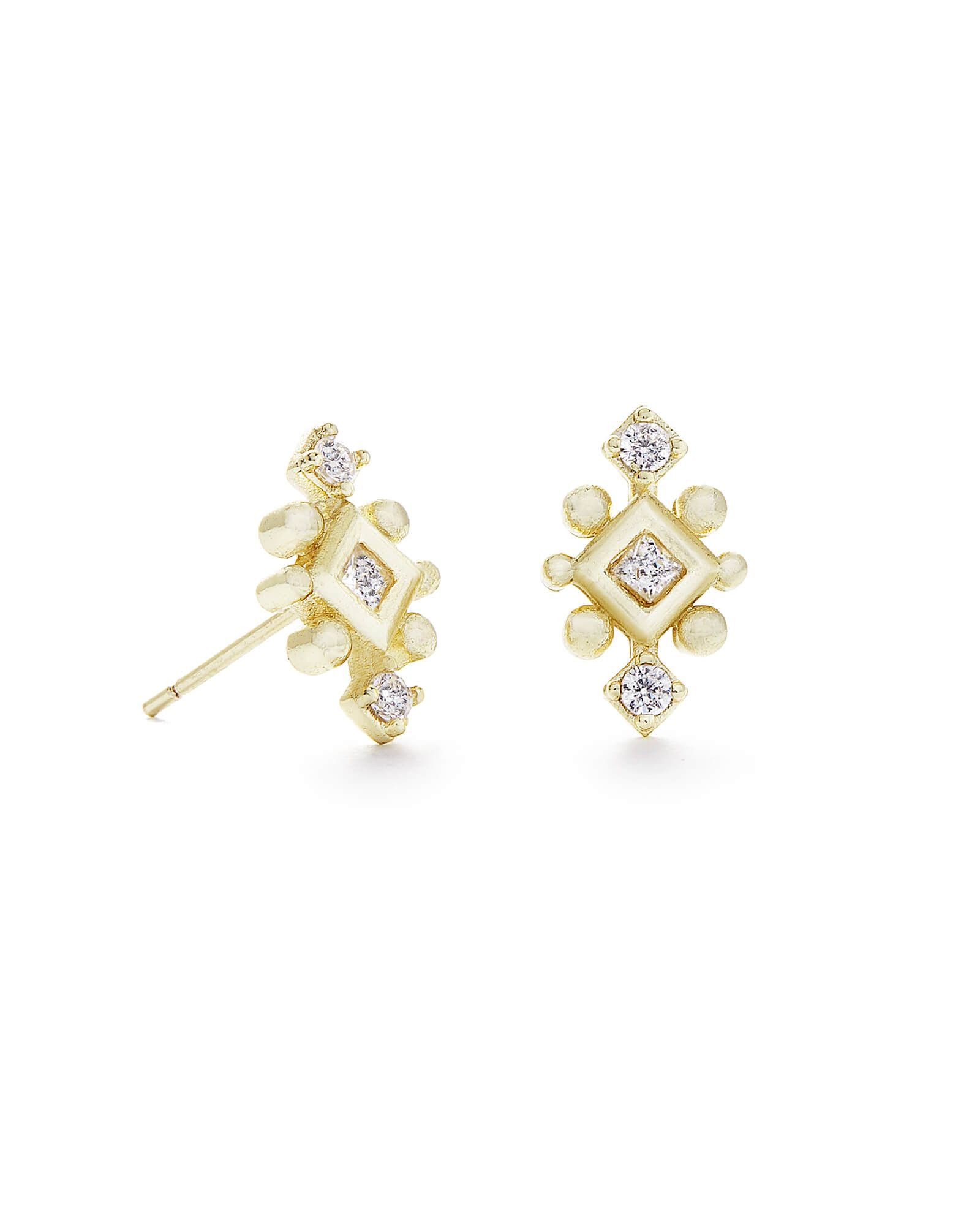 Tilda Stud Earrings in Gold | Kendra Scott