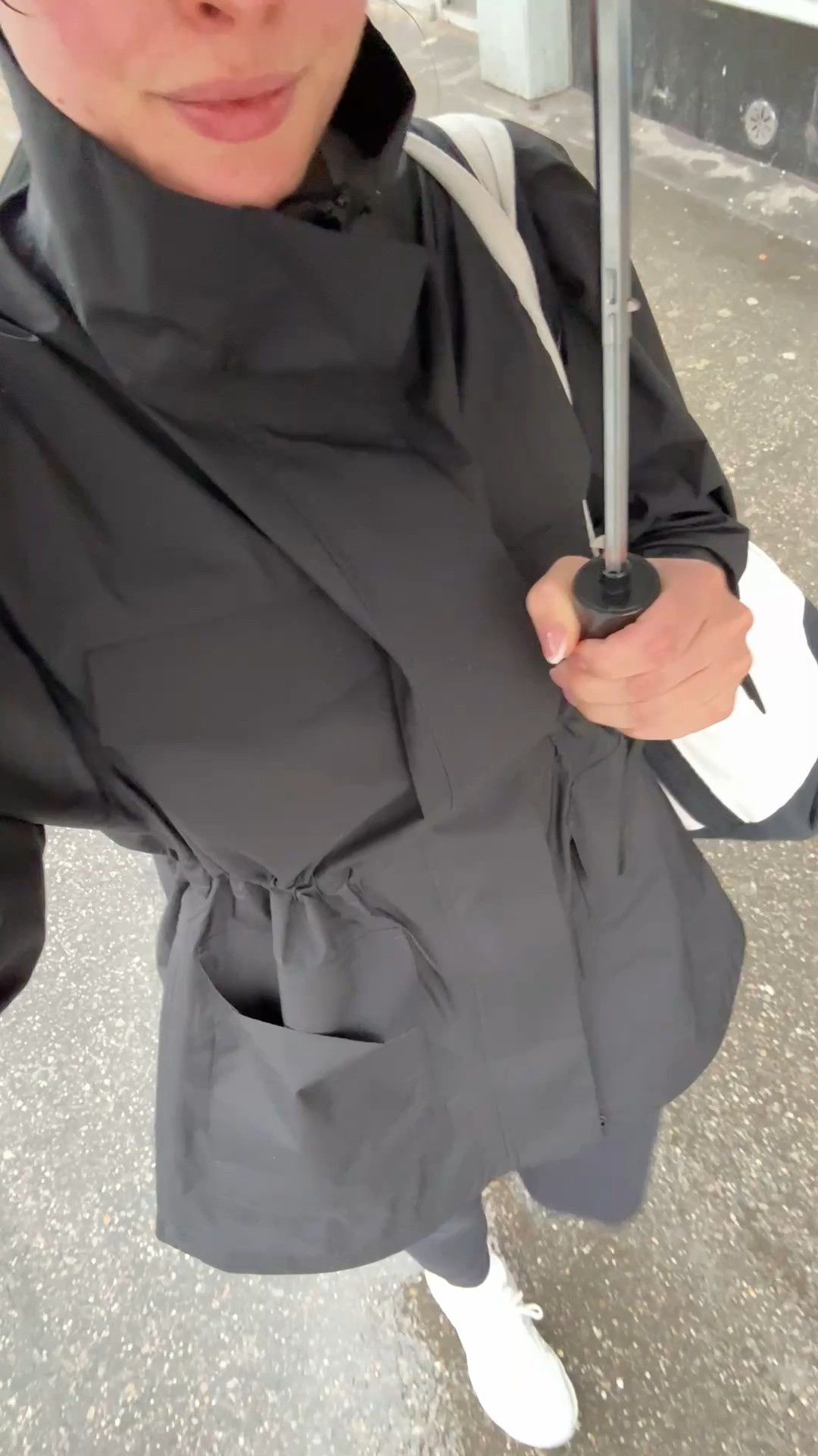 Cinched waist raincoat 

#LTKSeasonal #LTKActive