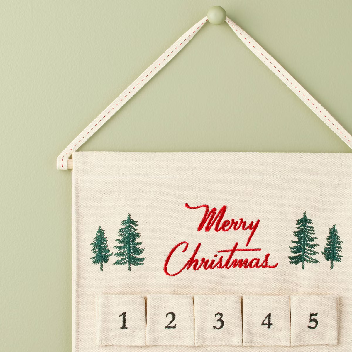 Fabric Pocket Christmas Advent Calendar - Hearth & Hand™ with Magnolia | Target