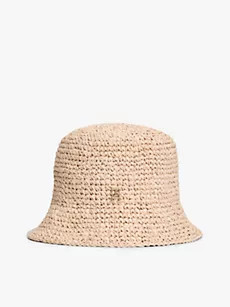 Crocheted Raffia Bucket Hat | Tommy Hilfiger | Tommy Hilfiger (US)