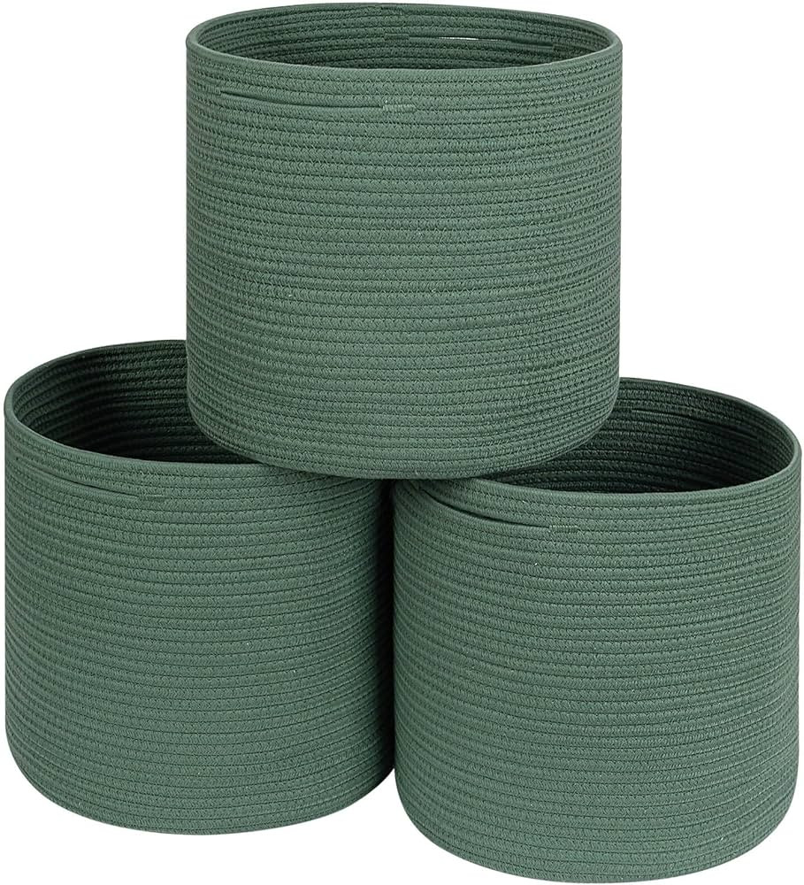 CubesLand Cubes Storage Basket Bins for Cube Storage Organizer/Shelves,Woven Rope Storage Cubes B... | Amazon (US)