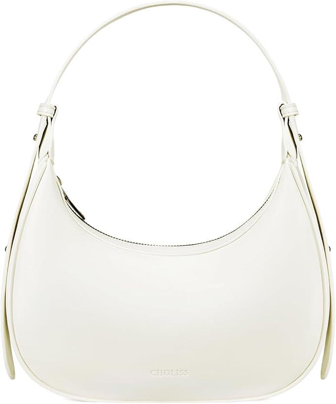 CHOLISS Shoulder Bag for Women RFID Vegan Leather Crescent Hobo Bag Clutch Underarm Purse Top-Han... | Amazon (US)