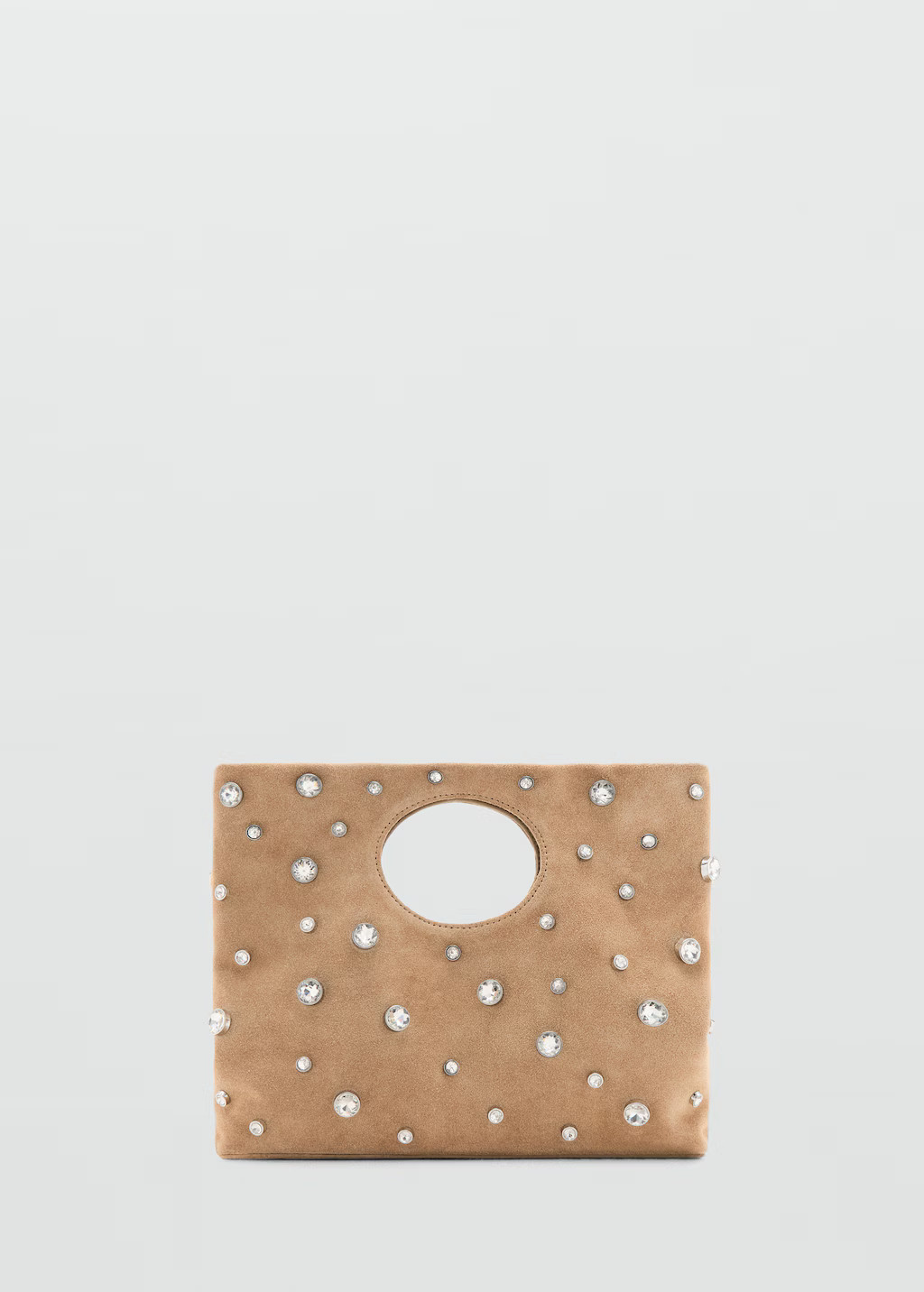 Suede studded handbag | Mango (US/MX/AU)