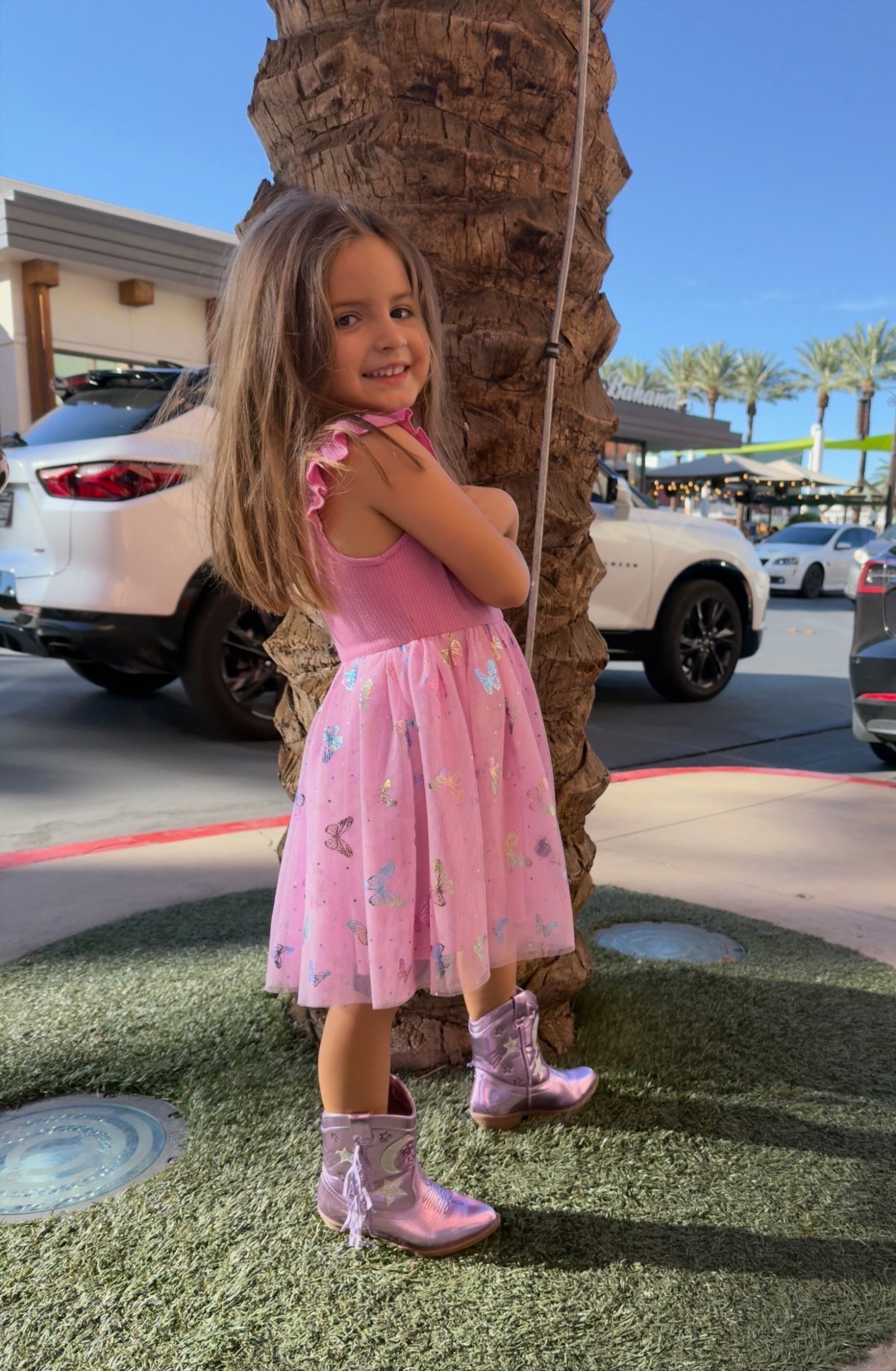 Pink dress & shiny boots 🥹❤️

#LTKFamily #LTKKids #LTKStyleTip