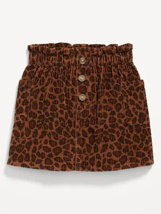 Printed Corduroy Pocket Skirt for Toddler Girls | Old Navy (CA)