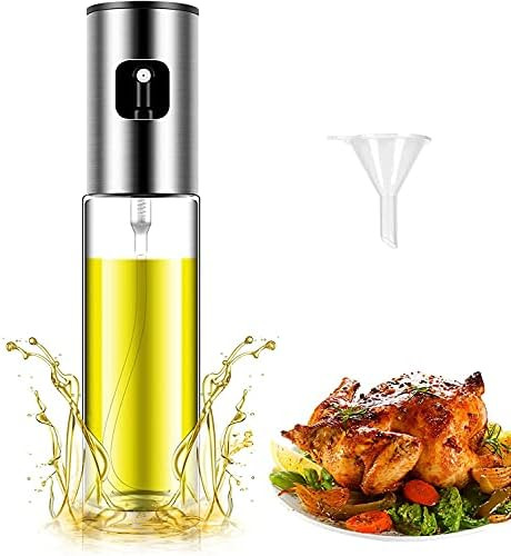 Olive Oil Sprayer, Olive Oil Sprayer Mister, Sprayer Food-Grade Portable Vinegar and olive Spray Bot | Amazon (US)