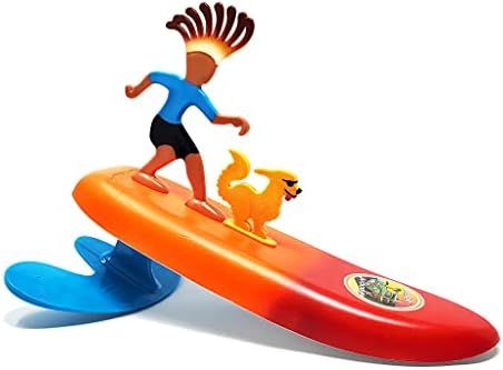 Surfer Dudes Legends & Surfer Pets Wave Powered Mini-Surfer, Pet and Surfboard Beach Toy - Waikik... | Amazon (US)
