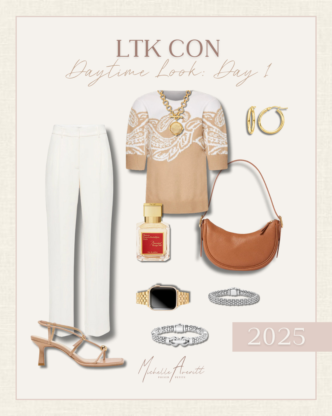 LTK Con 2025!

Here's the outfit I'll be wearing on Day 1. This elevated casual look reflects my poised style but is comfortable for all day wear. 

 #LTKCon #LTKPetite #LTKStyleTip