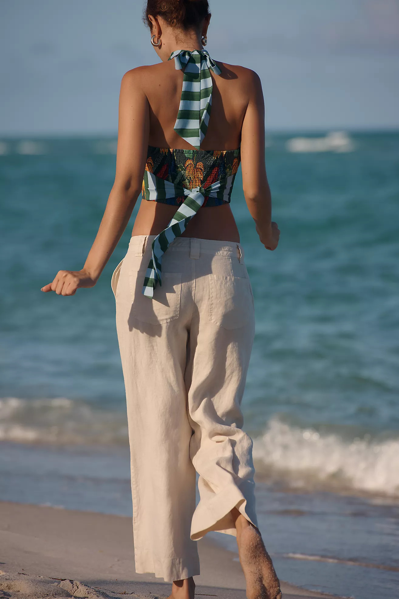 Sactuary Lily Linen Wide-Leg Pants | Anthropologie (US)
