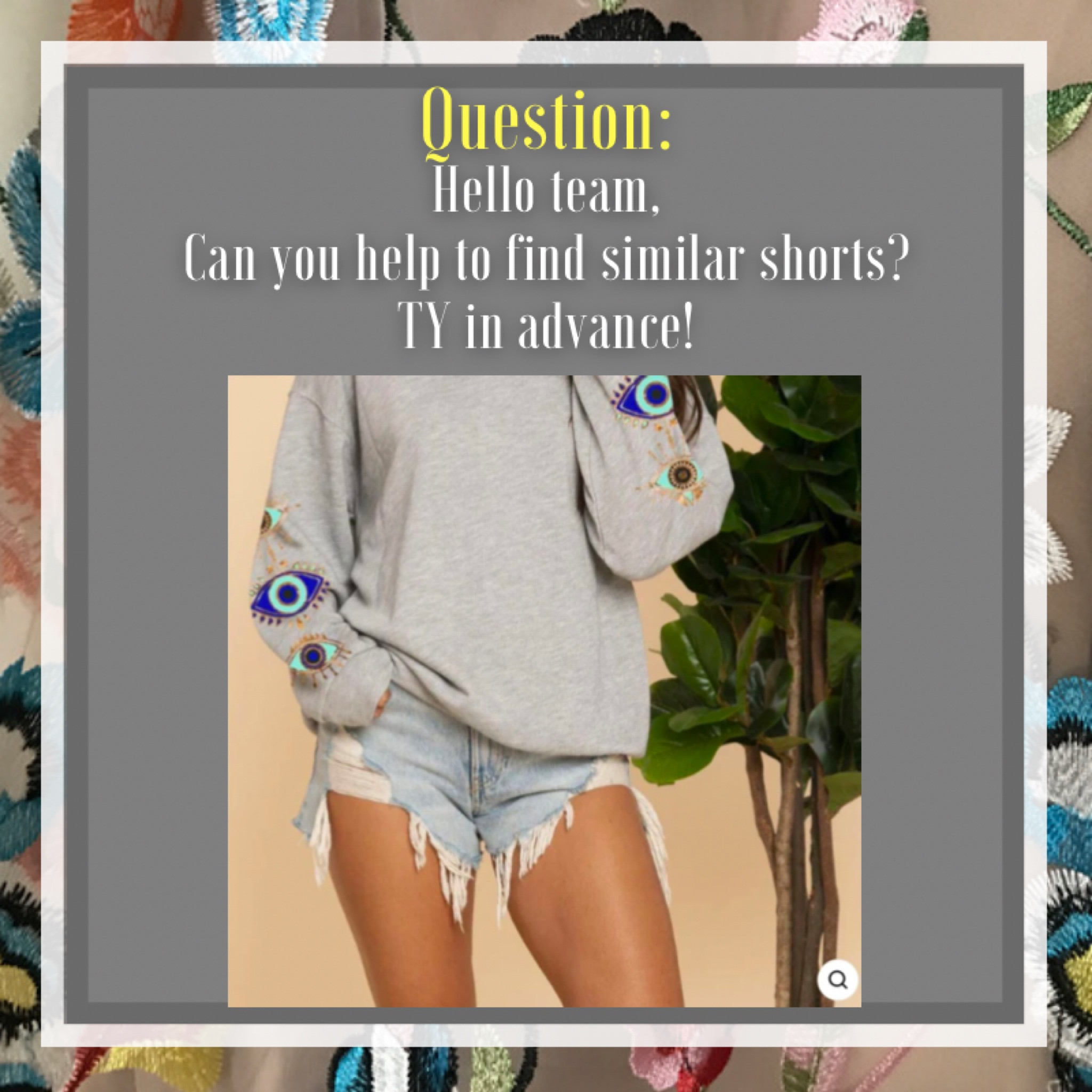Denim shorts - found! 


#LTKFind #LTKtravel #LTKunder100