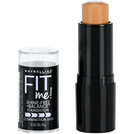 Maybelline Fit Me Matte + Poreless Shine-Free Stick Foundation Makeup, 220 Natural Beige, 0.32 oz | Walmart (US)