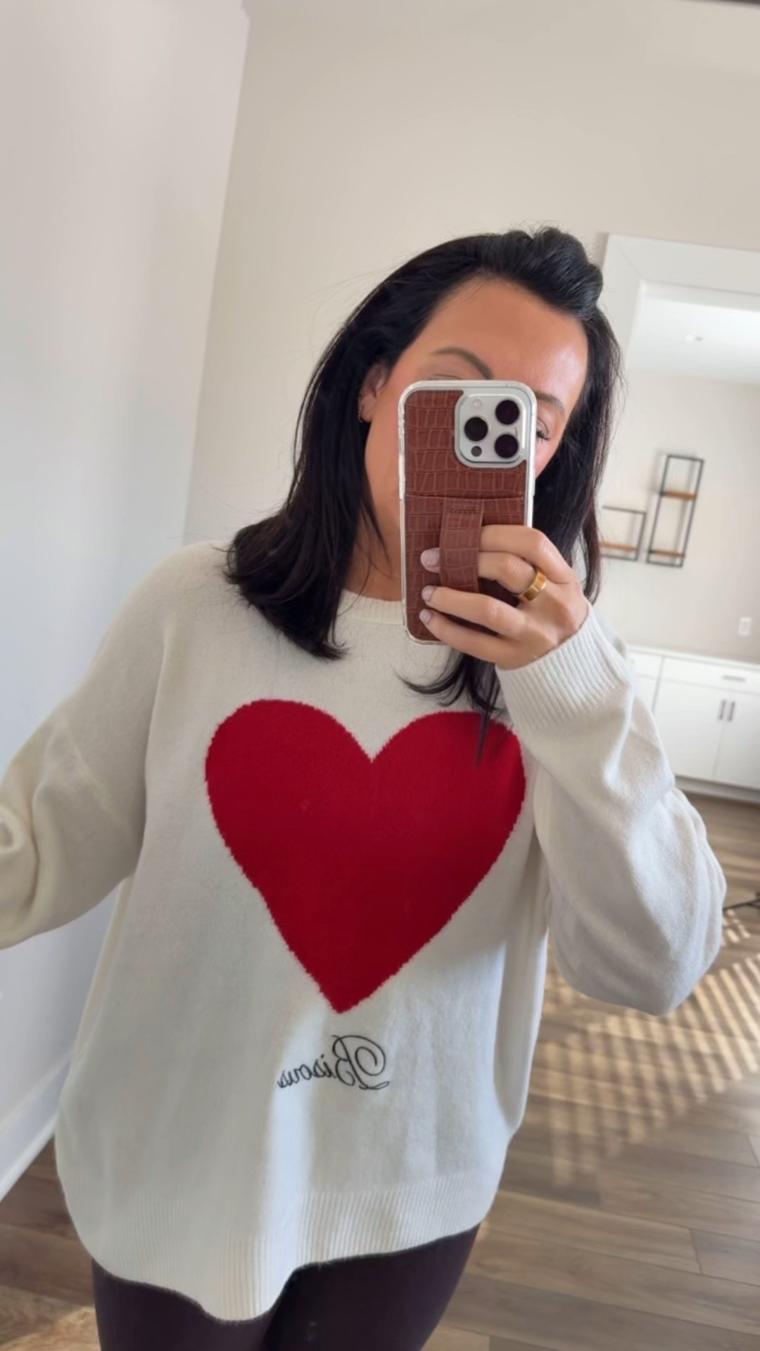 The softest sweater for Valentine’s Day! Wearing a large for an oversized fit

#LTKSeasonal #LTKMidsize #LTKValentine