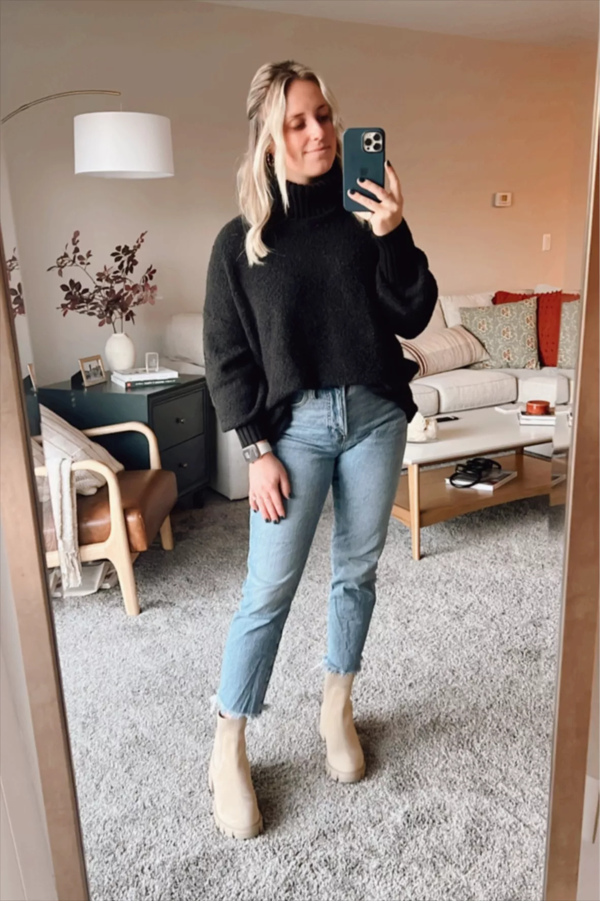 Cozy Mock-Neck Sweater for Women