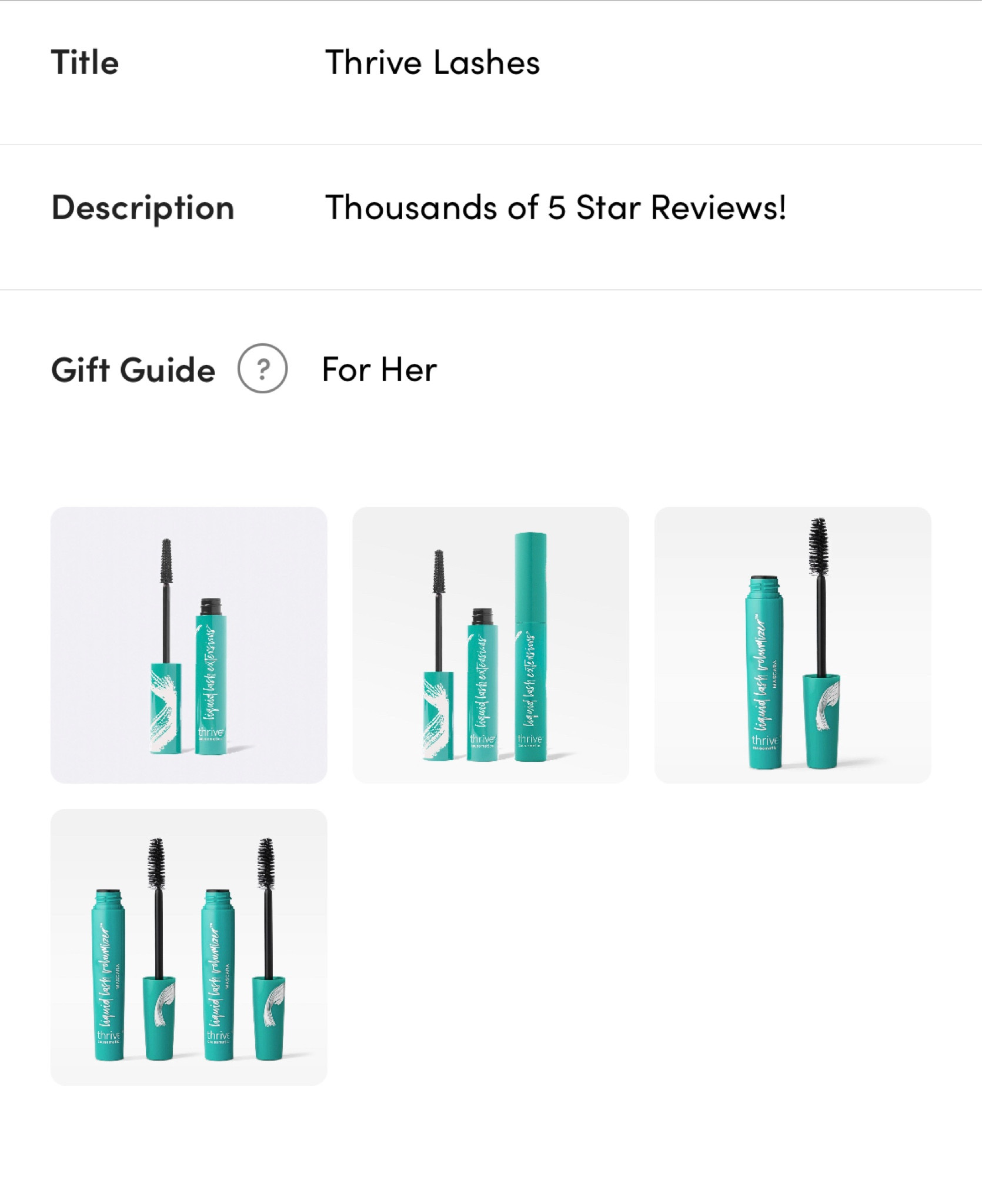 Top rated best in mascara- Thrive Causemetics. 




#LTKbeauty #LTKtravel #LTKfindsunder50