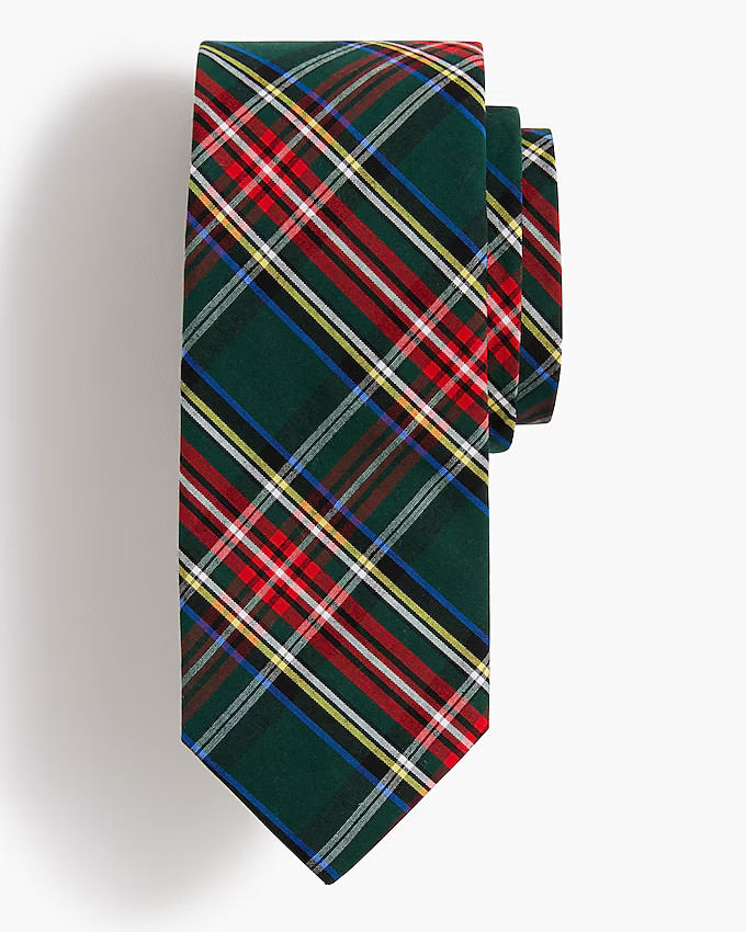 Tartan tie | J.Crew Factory
