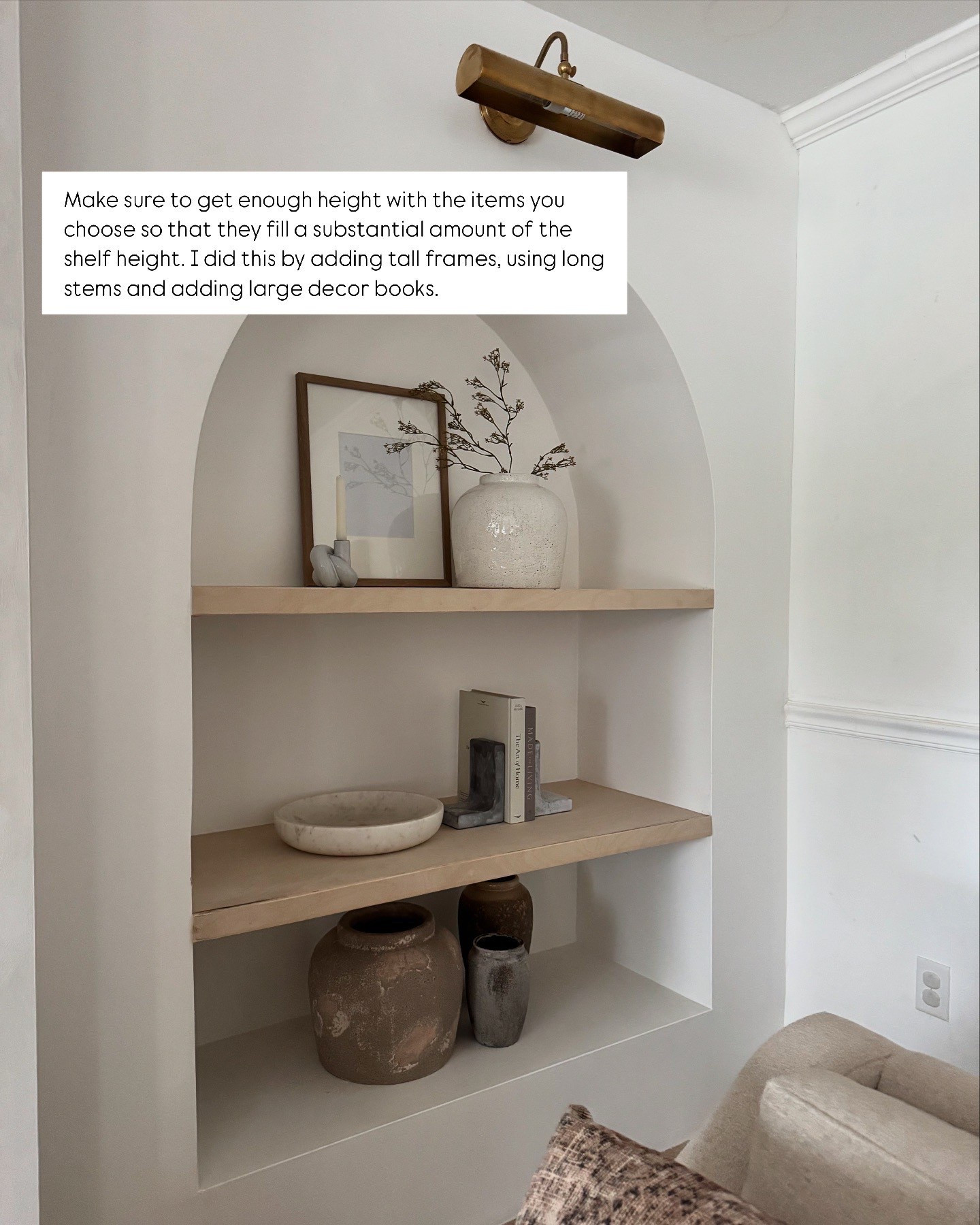 Style tip for styling shelves!

#LTKHome