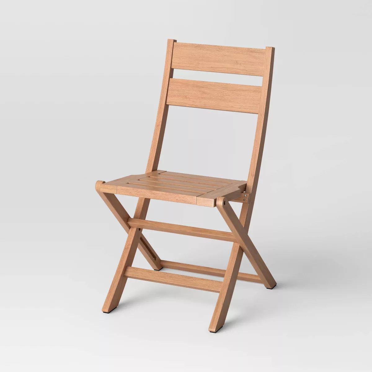 Ferron Wood Outdoor Portable Sport Chair Natural - Threshold™ designed with Studio McGee | Target