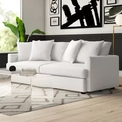 Mercury Row® Phokas 93" Square Arm Sofa | Wayfair North America