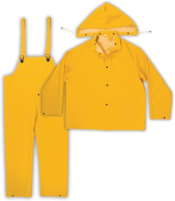 Custom Leathercraft mens Bib overalls and coveralls workwear apparel, Yellow, Large US | Amazon (US)