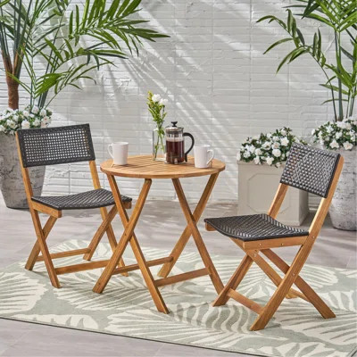 BISTRO SET, 2 Chairs+1 Table | Wayfair North America
