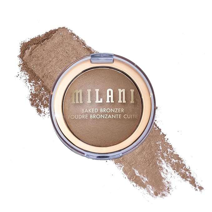 Milani Baked Bronzer - Long-Lasting Powder for Natural Sun-Kissed Glow- Lightweight, Buildable & ... | Amazon (US)